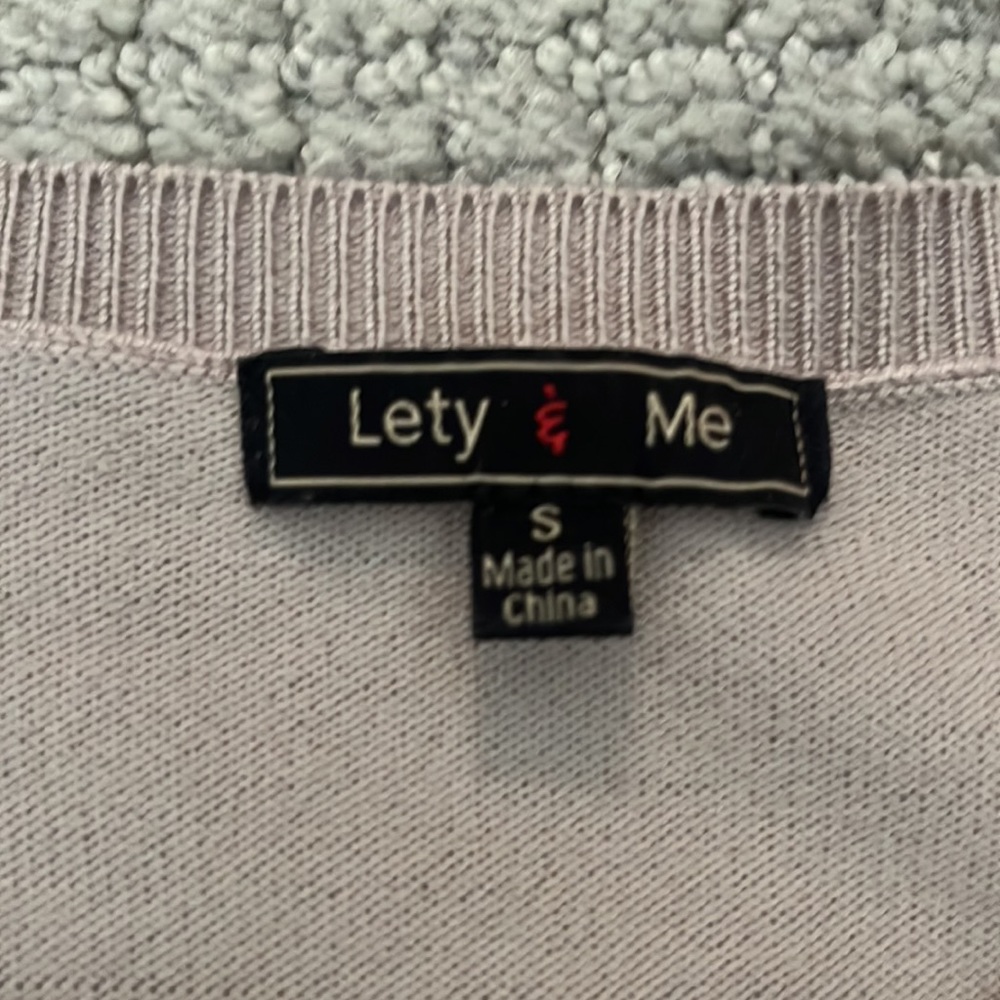 Lety & Me December Button Detail Sweater - Picture 4 of 6